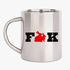 Кружка металлическая