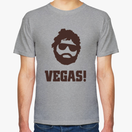 Футболка с принтом vegas