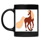 Кружка цветная UV-DTF