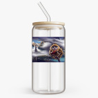 Банка с бамбуковой крышкой