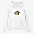 Толстовка худи оверсайз