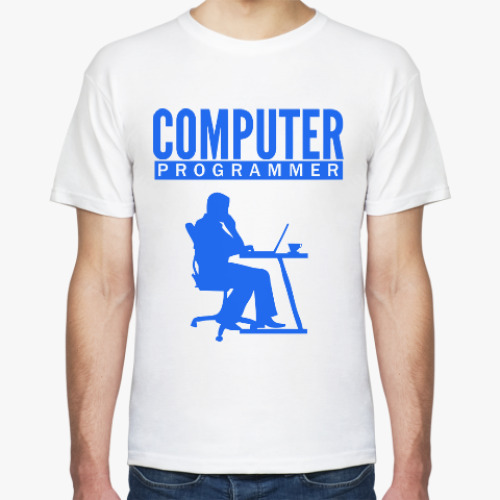 Футболка с принтом Программист