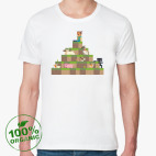 Мужская футболка органик