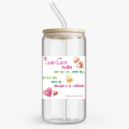 Банка с бамбуковой крышкой