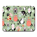 Весёлые графические коты