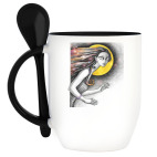 Кружка с ложкой