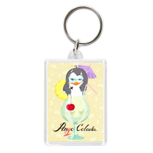 Брелок с принтом Коктейль ПинГо Колада