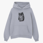 Толстовка худи оверсайз