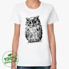 Женская футболка органик