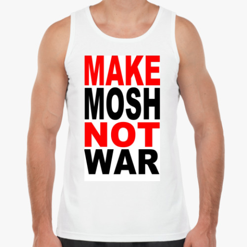 Майка с принтом Mosh