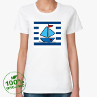 Женская футболка органик