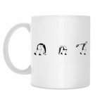 Классическая кружка Счастливая двоечница