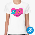 Женская спортивная футболка