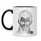 Кружка двухцветная