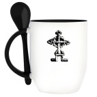 Кружка с ложкой