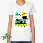 Женская футболка органик