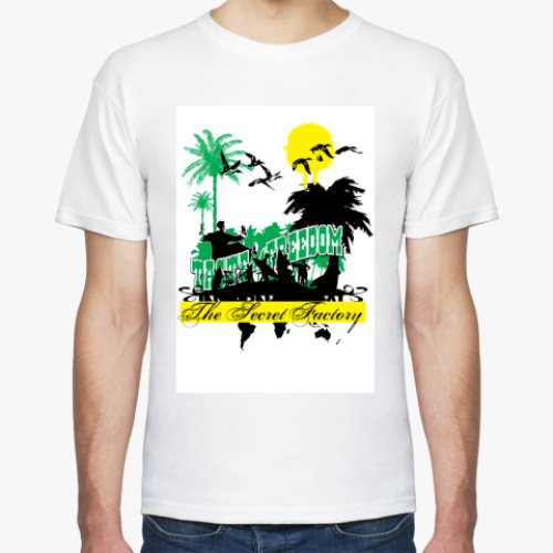 Футболка с принтом Freedom