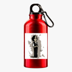 Металлическая бутылка 400 мл UV-DTF