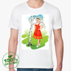 Мужская футболка органик