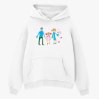 Толстовка худи оверсайз