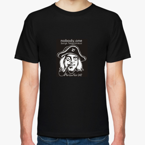 Футболка с принтом nobody.one