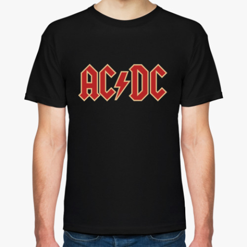 Футболка с принтом AC/DC