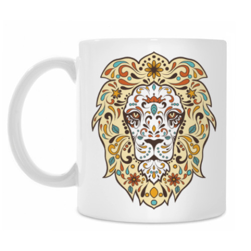 Кружка с принтом Царь Зверей