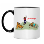 Кружка двухцветная