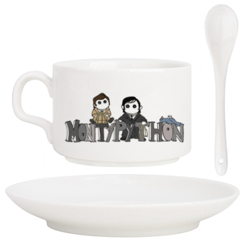 Кофейный набор с принтом Monty Python