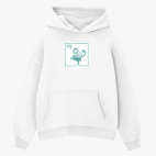 Толстовка худи оверсайз