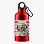 Металлическая бутылка 400 мл UV-DTF