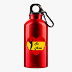 Металлическая бутылка 400 мл UV-DTF