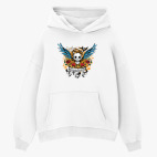 Толстовка худи оверсайз