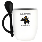 Кружка с ложкой