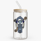 Банка с бамбуковой крышкой