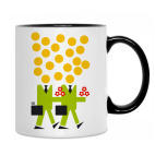 Кружка двухцветная