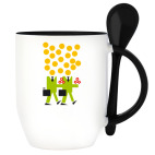 Кружка с ложкой