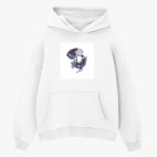 Толстовка худи оверсайз