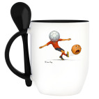 Кружка с ложкой