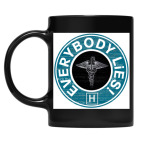 Кружка цветная UV-DTF