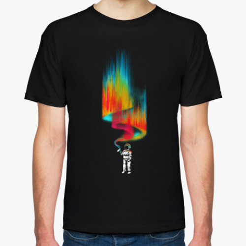 Футболка с принтом Космический вандал