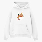 Толстовка худи оверсайз