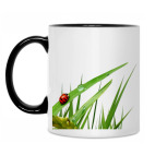 Кружка двухцветная