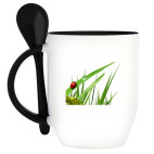 Кружка с ложкой