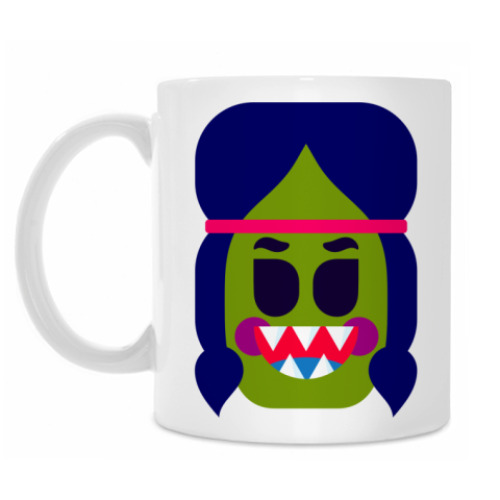 Кружка с принтом Indian Wizard