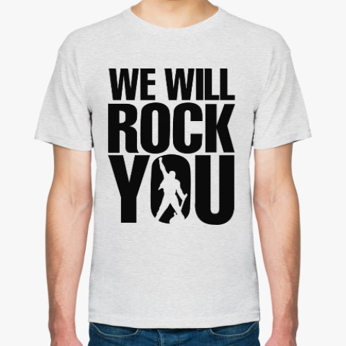 Футболка с принтом Фредди Меркури. Рок музыка