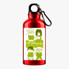 Металлическая бутылка 400 мл UV-DTF