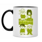 Кружка двухцветная