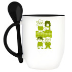 Кружка с ложкой