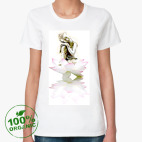 Женская футболка органик